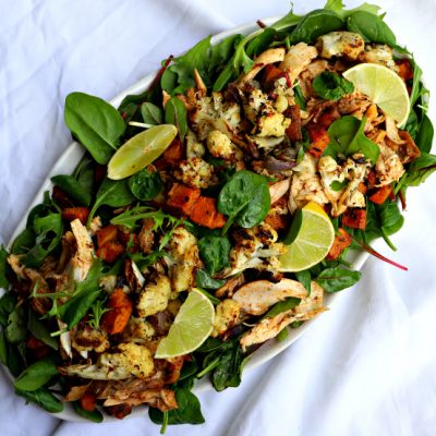 Roast Chicken & Veggie Salad