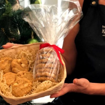 Flourless Macadamia Cookies