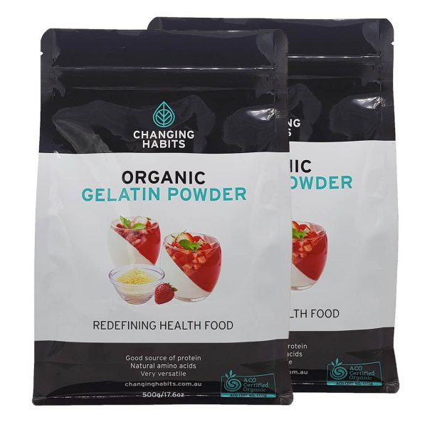 Gelatin Powder 2 Pack Changing Habits