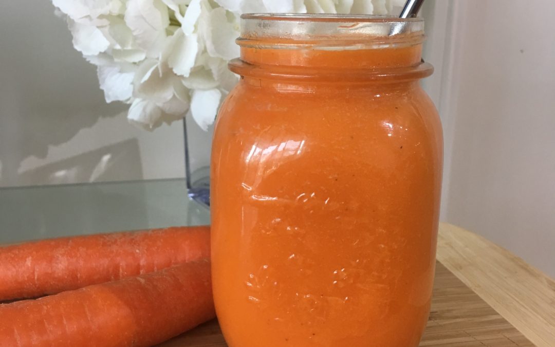 Mango, Carrot and Turmeric Smoothie