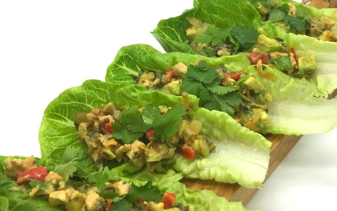 Chicken Lettuce Tacos