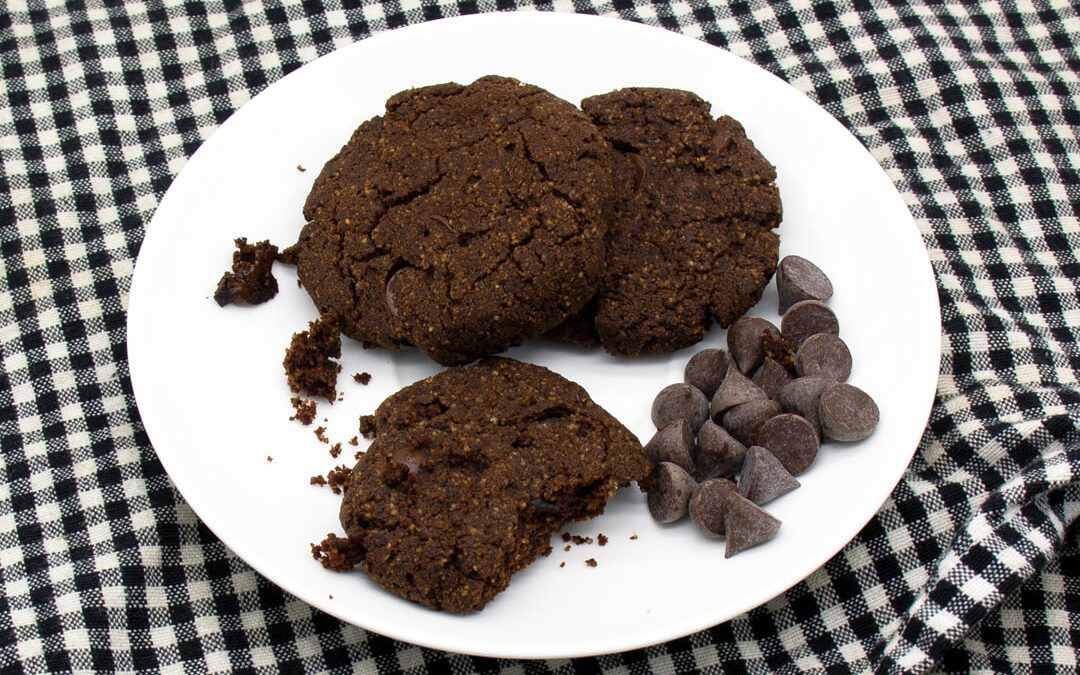 Gluten-Free Double Choc Cookies