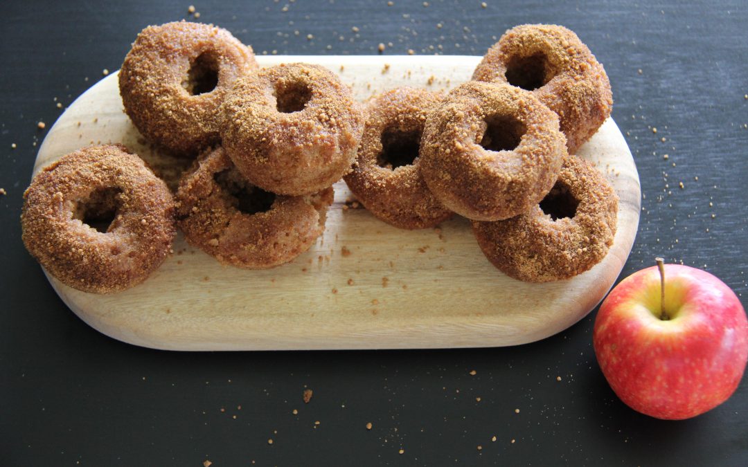 Apple and Cinnamon Doughnuts