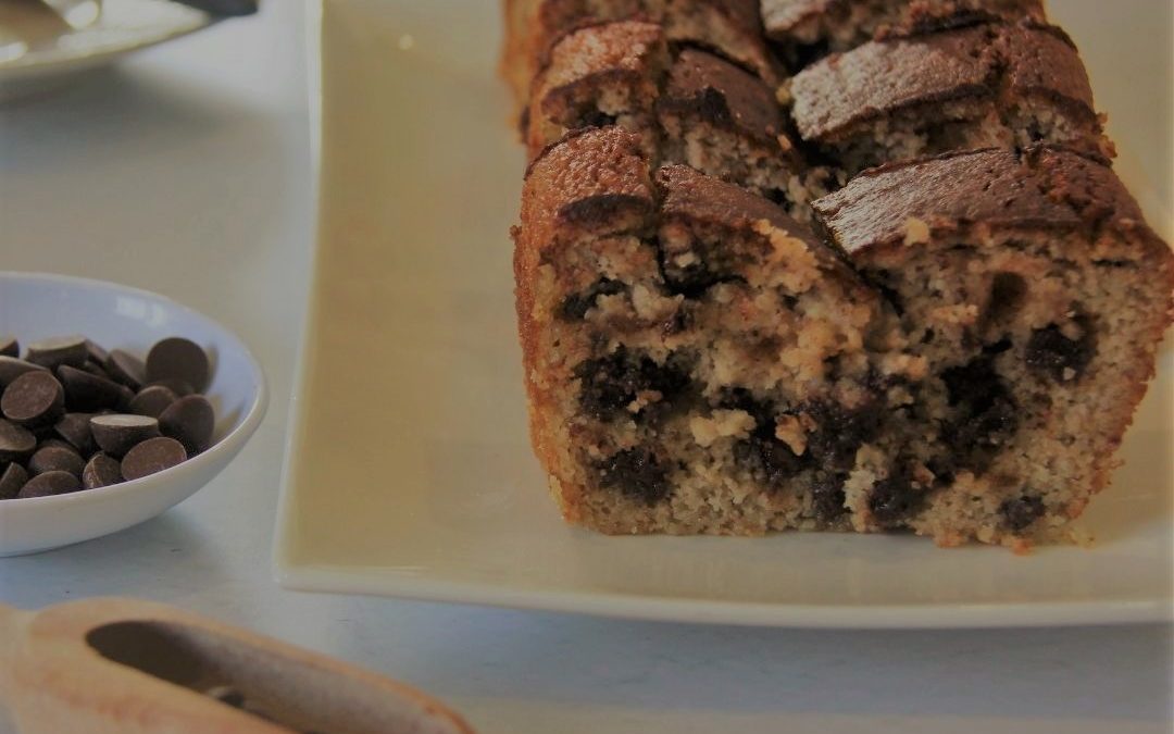 Hazelnut Choc Chip Cake