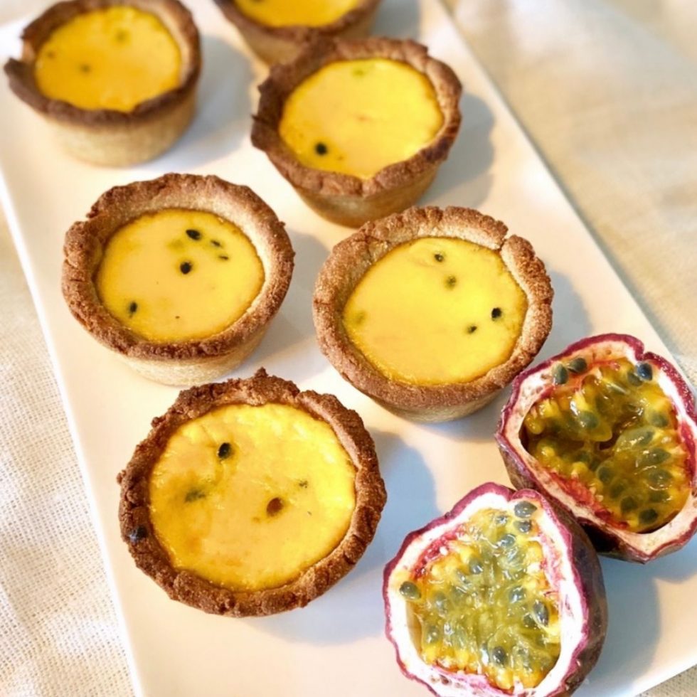 Passionfruit Curd Tarts Changing Habits