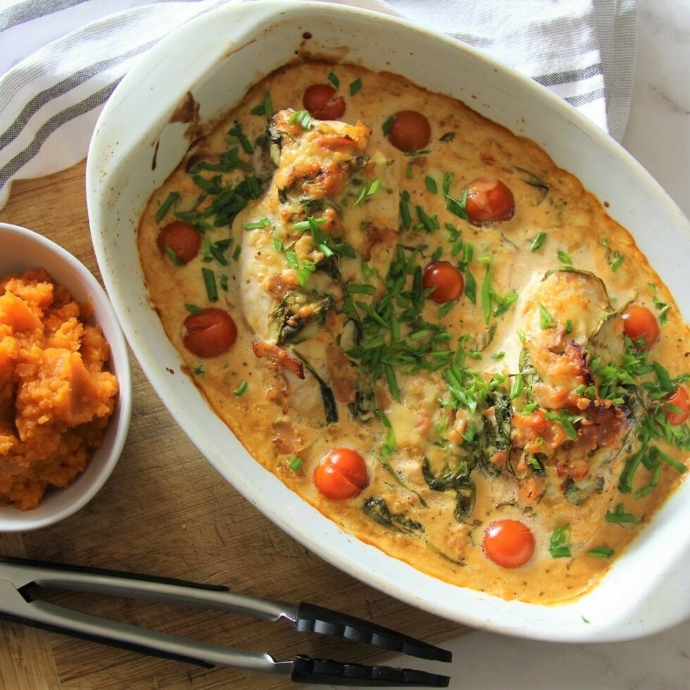 Creamy Chicken Bake | Changing Habits