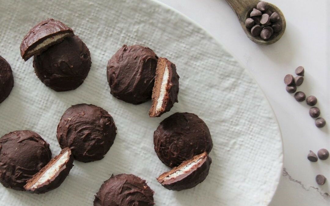 Mint Slice Biscuits