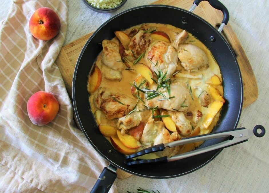 Rosemary Peach Chicken