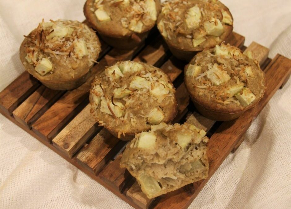Apple and Coconut Muffins