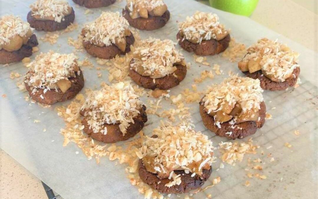 Apple Crumble Biscuits