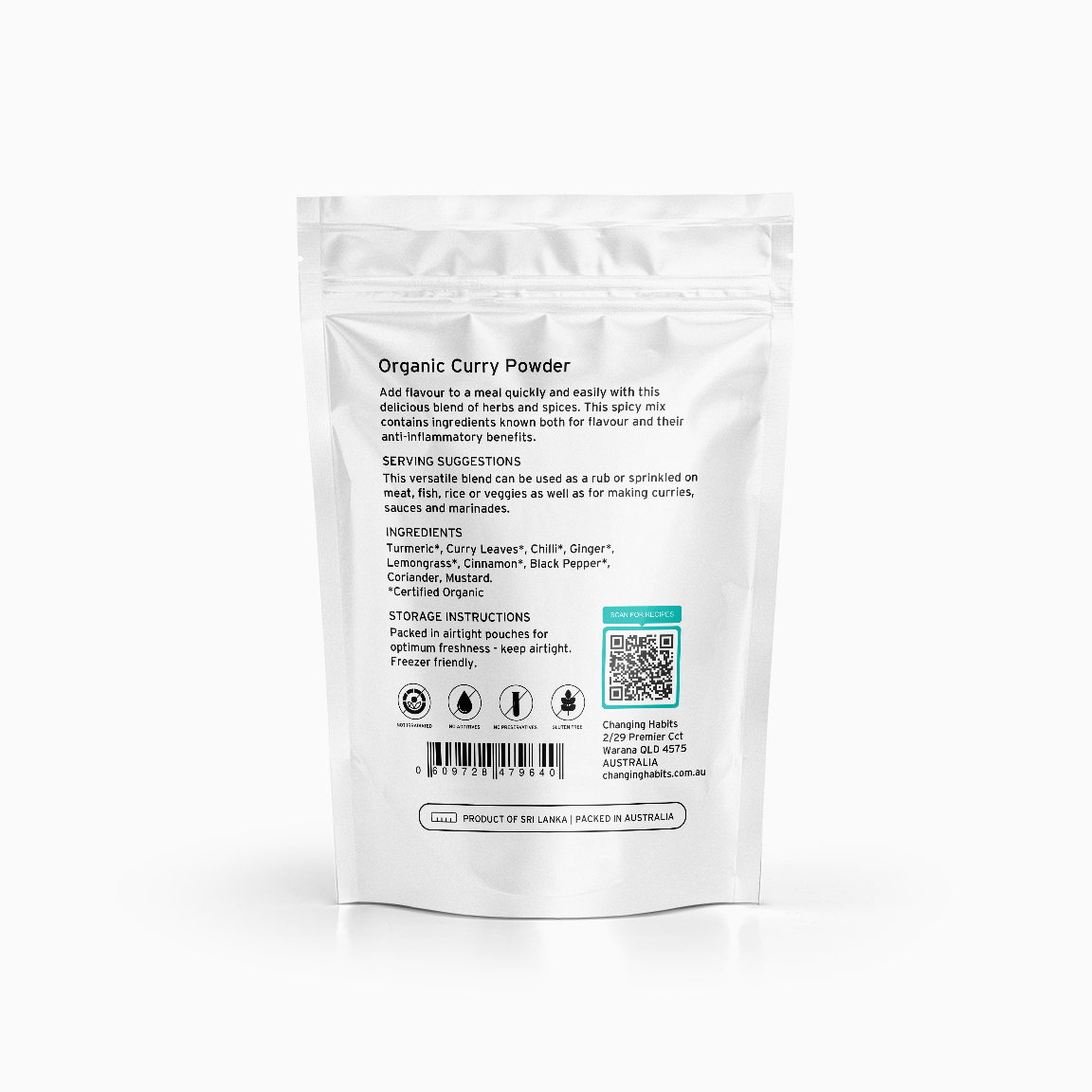 Curry Powder 100g Changing Habits