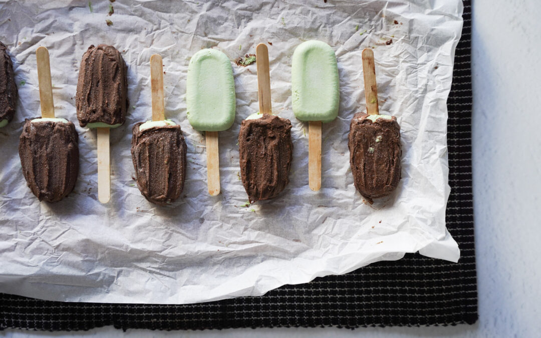 Green Velvet Ice Creams