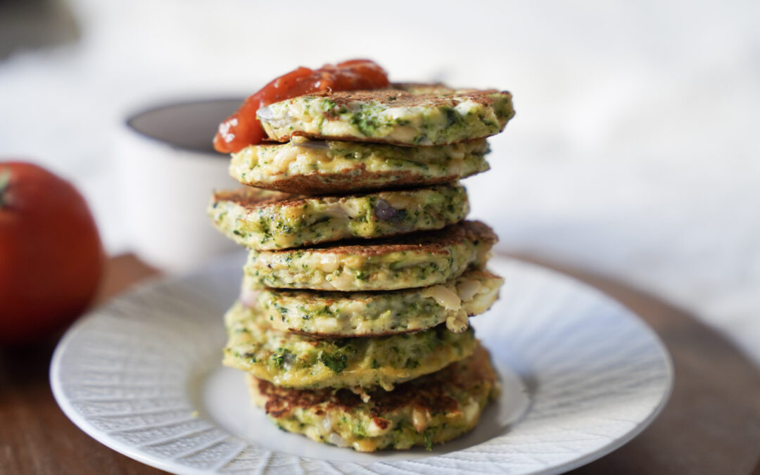 Shamrock Broccoli Fritters