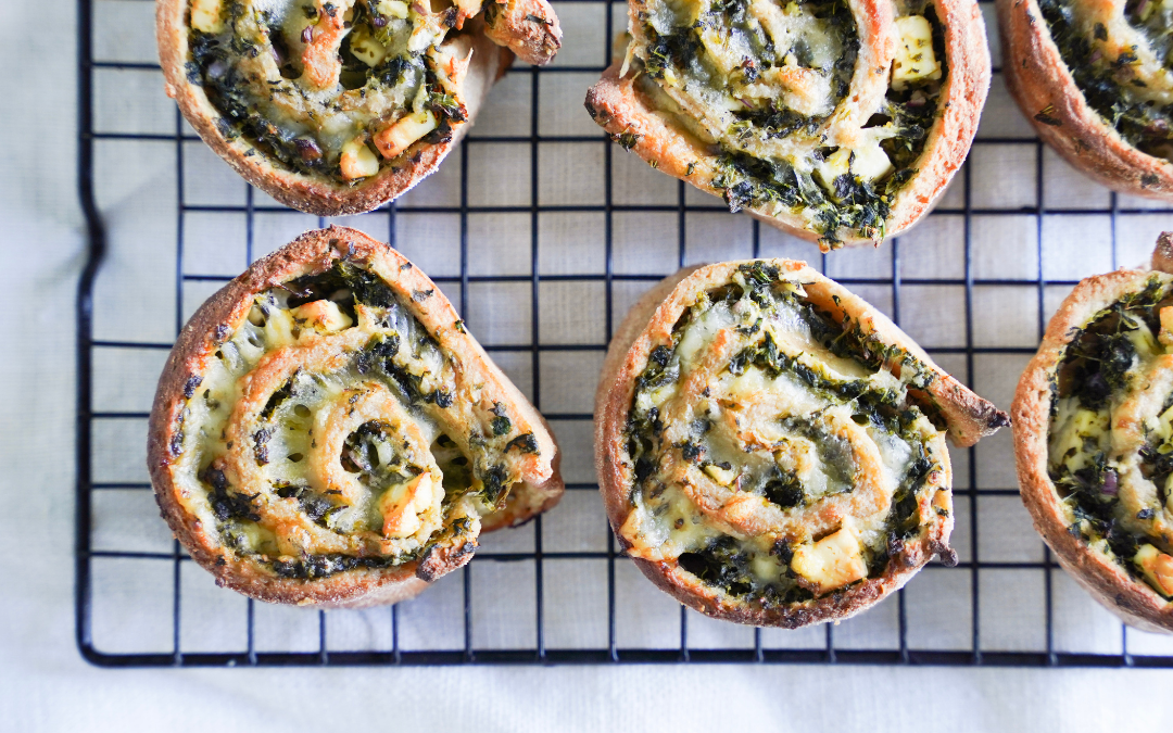 Spinach and Cheese Scrolls