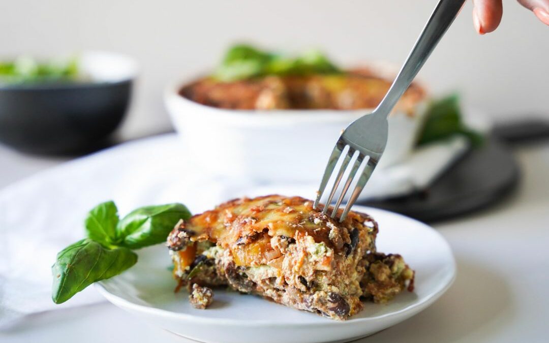 Vegetarian Black Bean Lasagna