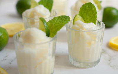 Lemon Coconut Sorbet