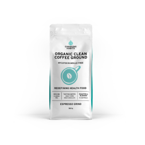 Coffee Fine Espresso Grounds - Organic Mycotoxin Free
